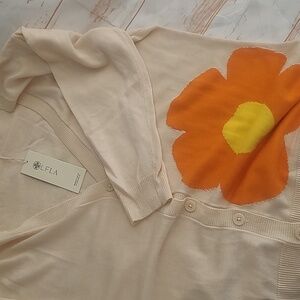 Laurie Felt .. 1x ..‎ Lightweight soft Cardigan .. New